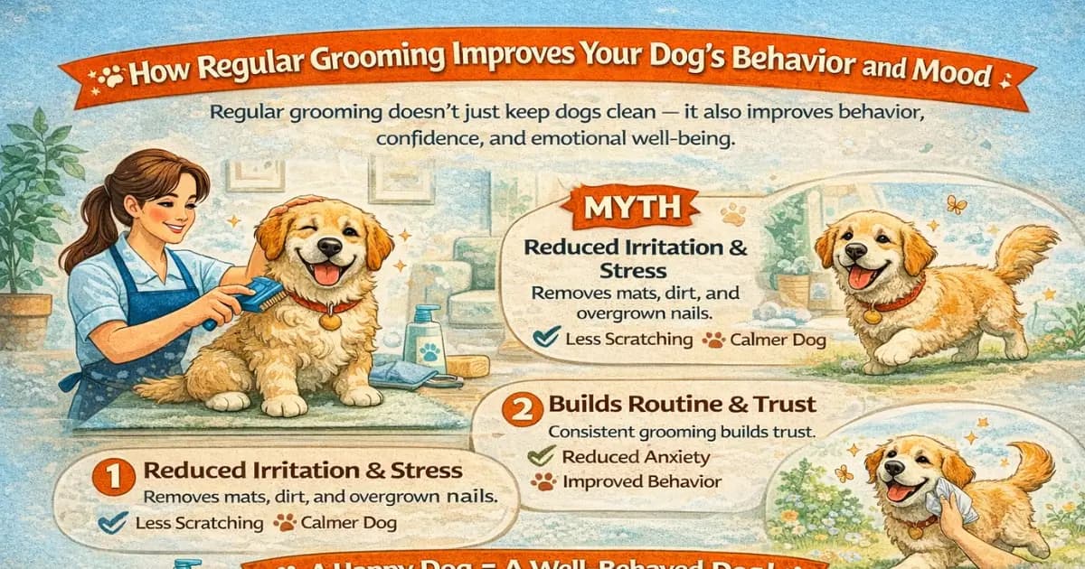 How Regular Grooming Improves Your Dog’s Behavior and Mood